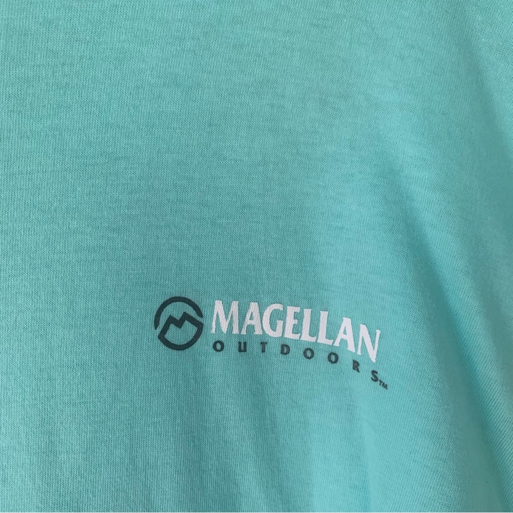 Magellan Outdoors (XL) Men's Teal Long Sleeve Tee Shirt